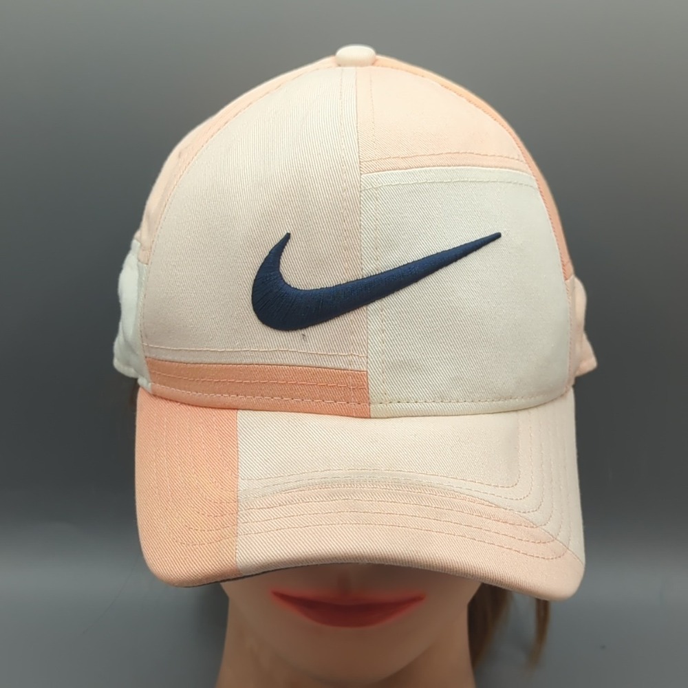 Nike Golf AeroBill Classic99 Color Block Cap Hat Patchwork Arctic Orange OSFM